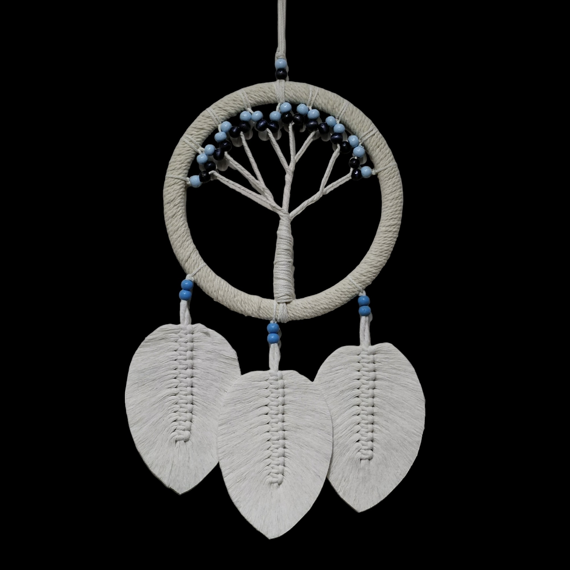 Rüya Kovan Hayat Ağacı Dream Catcher Ekru - 2